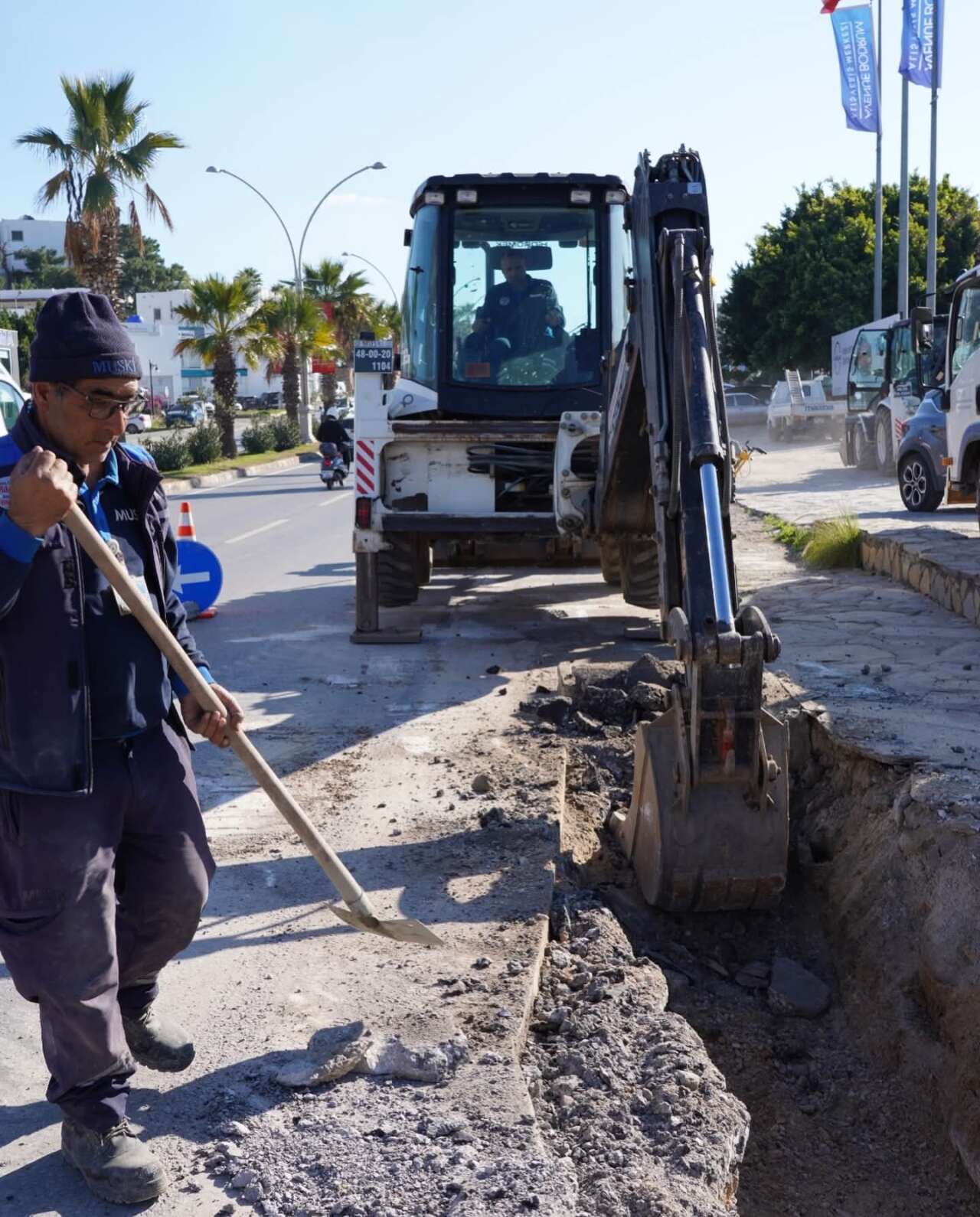 MUSKİ’den Bodrum’da Yağmur Suyuna Kalıcı Çözüm 1